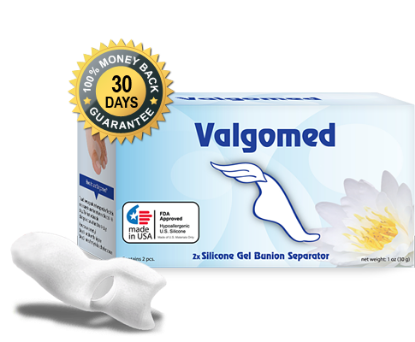 Picture of Valgomed 2x Silicone Gel Bunion Hallux Valgus Separator Fixative bales Toes