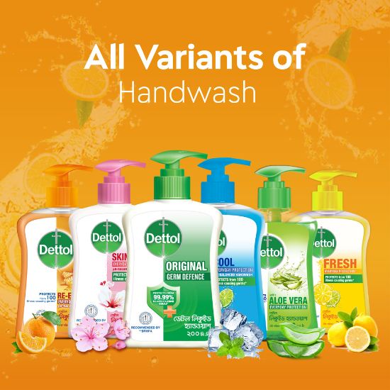 Picture of Dettol Fresh Liquid pH-Balanced Handwash Pump 200 ml