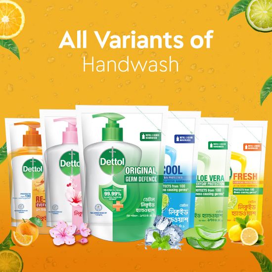 Picture of Dettol Fresh Liquid pH-Balanced Handwash Refill 170 ml