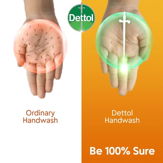 Picture of Dettol Handwash Re-energize 170ml Refill, pH-Balanced Liquid Soap formula