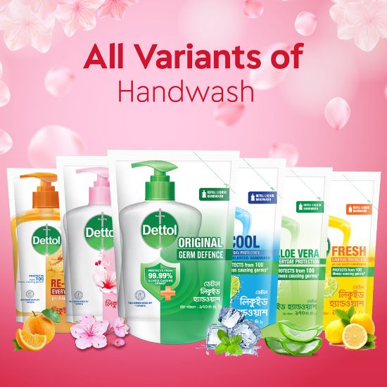 Picture of Dettol Handwash Skincare 170ml Refill, pH-Balanced Liquid Soap with Moisturizers