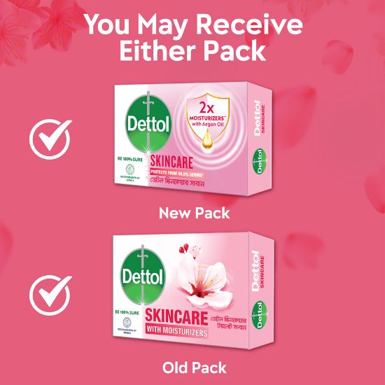 Picture of Dettol Soap Skincare 75gm Bathing Bar, Soap with Moisturizers