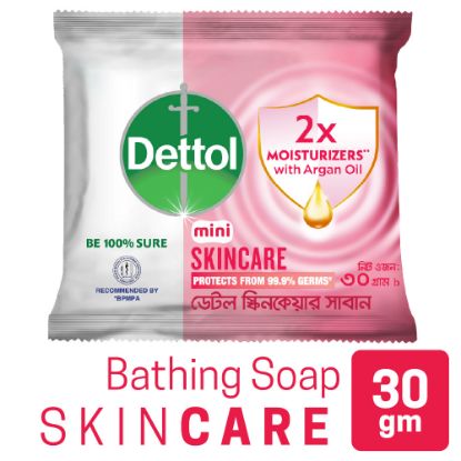 Picture of Dettol Mini Soap Skincare 30g with Moisturizers