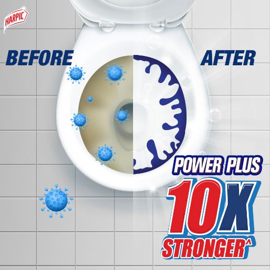 Picture of Harpic Toilet Cleaner Liquid 750ml Original Power Plus 10/10 Stain Remover