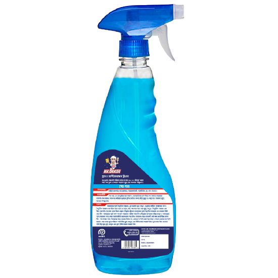 Picture of Mr. Brasso Glass & Household Cleaner Spray 500ml & 500 ml Refill Combo Pack