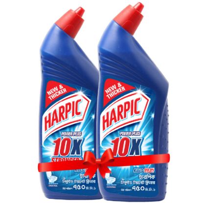Picture of Harpic Toilet Cleaner Liquid 750ml(750 ml X 2) Original Power Plus 10/10 Stain Remover