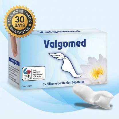 Picture of Valgomed 2x Silicone Gel Bunion Hallux Valgus Separator Fixative bales Toes