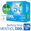 Picture of Dettol Soap Cool 125gm Bathing Bar, Soap with Crispy Menthol
