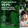 Picture of Dettol Soap Neem with Pure Neem Oil Bathing Shower Bar 125g, protects from 99.9% skin infection causing germs.
