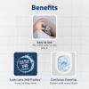 Picture of Harpic Flushmatic in-Cistern Toilet Cleaner Twin Pack (50gm X 2), Automatic Cleaning with Every Flush