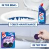Picture of Harpic Flushmatic Lavender In Cistern Toilet Cleaner Blocks (100g) 2pcs