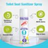 Picture of Harpic Toilet Seat Sanitizer Spray, Kills 99.9% Germs on Toilet Seat Covers, Basin Tap and Doorknob in 10 seconds, Citrus Fresh, 90ml