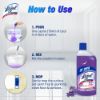 Picture of Lizol Disinfectant Floor & Surface Cleaner 500ml Lavender, Kills 99.9% Germs