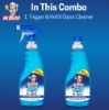 Picture of Mr. Brasso Glass & Household Cleaner Spray 500ml & 500 ml Refill Combo Pack