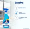 Picture of Mr. Brasso Glass & Household Cleaner Spray 500ml & 500 ml Refill Combo Pack