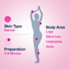 Picture of Veet Hair Removal Cream 100gm Normal Skin for Body & Legs, Get Salon-like Silky Smooth Skin with 5 in 1 Skin Benefits
