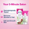 Picture of Veet Hair Removal Cream 25gm Dry Skin for Body & Legs, Get Salon-like Silky Smooth Skin with 5 in 1 Skin Benefits